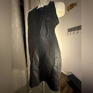 Joie XS Leather Dress